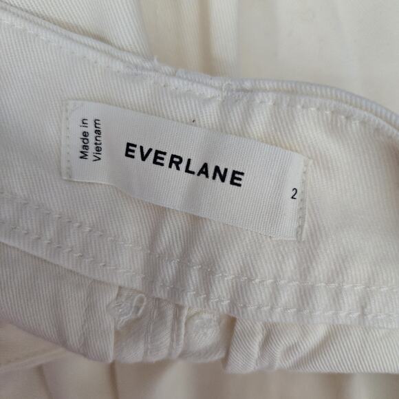 NWOT Everlane the Utility Pant in Buttersoft Size 2 Ivory Lyocell Neutral - Picture 6 of 8